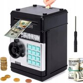 Kruzzel geldkluis spaarpot - elektrisch - geldautomaat/pinautomaat - met pincode