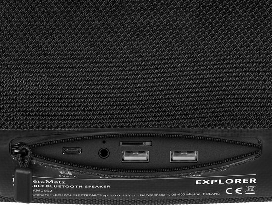 Krüger&Matz Explorer - Draagbare Bluetooth-luidspreker - Microfoon - True Wireless Stereo van Krüger&Matz — afbeelding 4