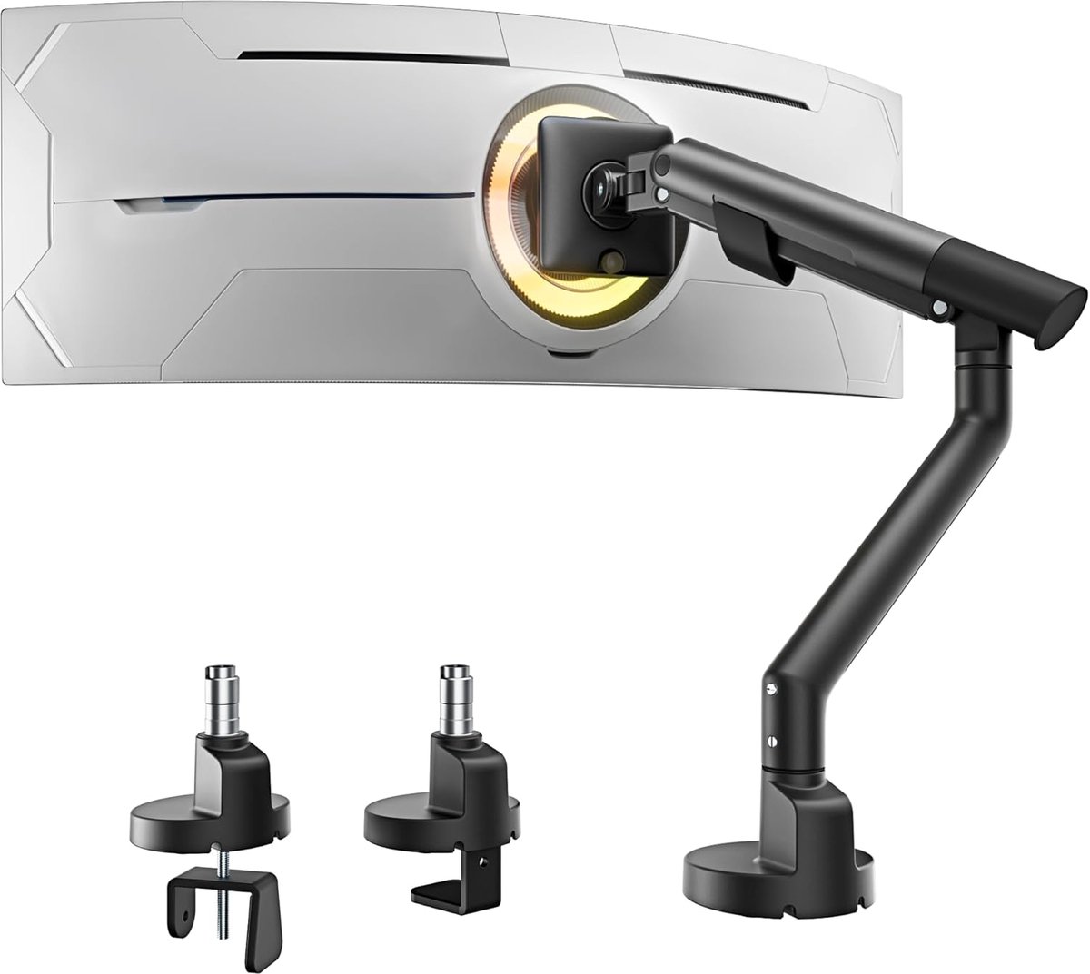 Monitor Arm - Bureau Arm - Ergonomische Werkplek - Verstelbaar - 17-40 inch - Zwart