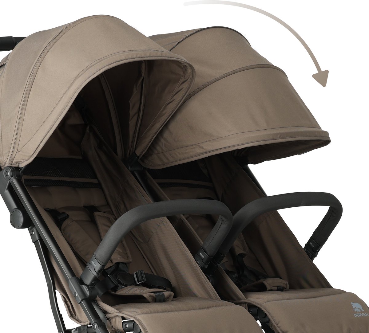 Deryan Rolo X2 Duo Buggy - 2 persoons thumbnail 4