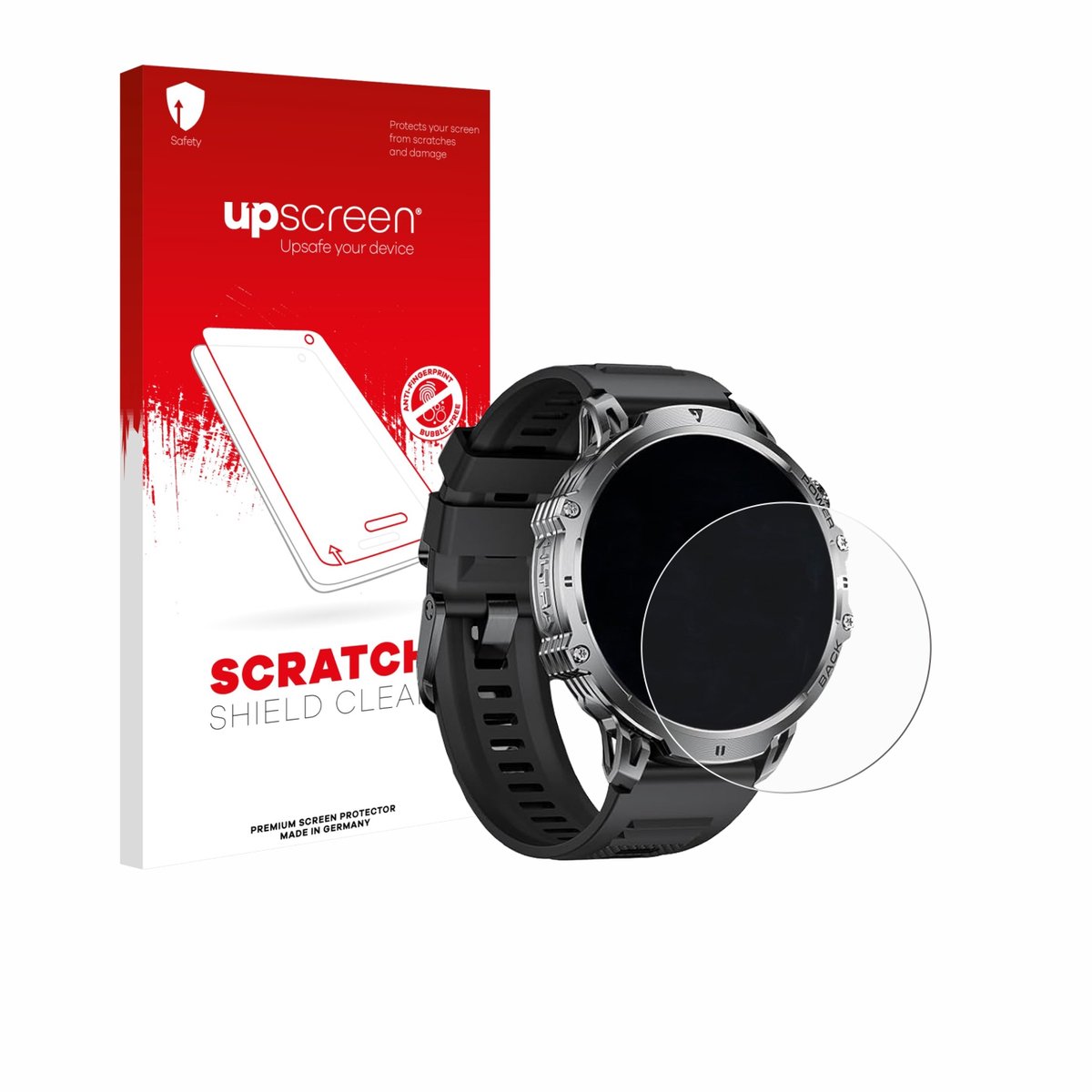 upscreen - Screenprotector voor LIGE EF13 1.85" - Folie Beschermfolie transparant