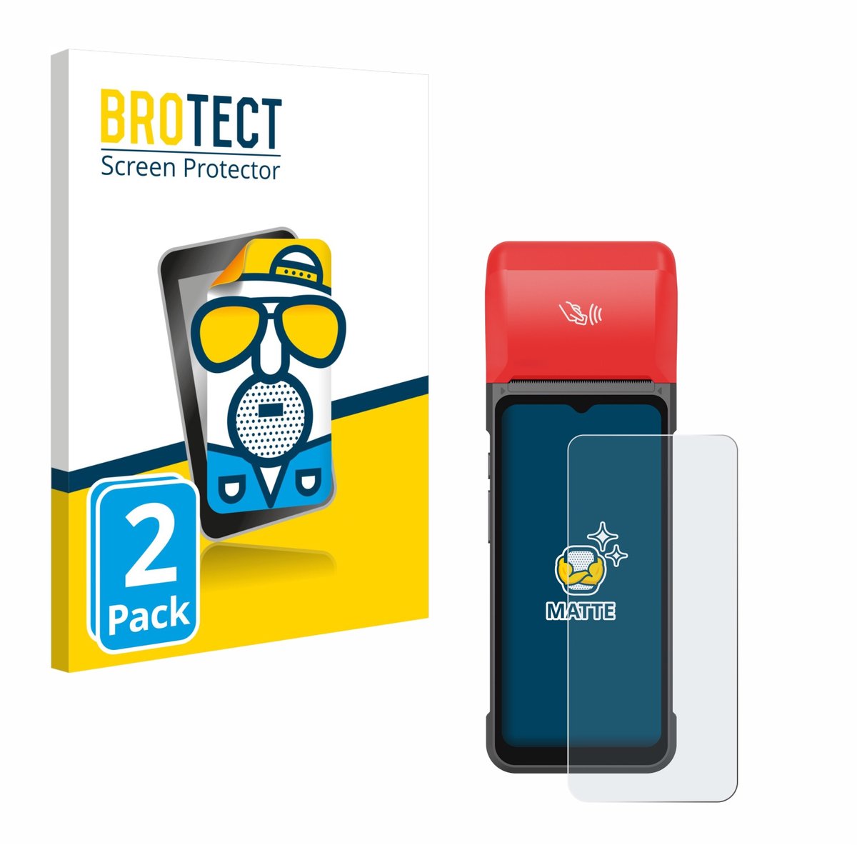 BROTECT - Screenprotector voor iMin Swift 2 Pro - Folie Beschermfolie matte 2 Stuks