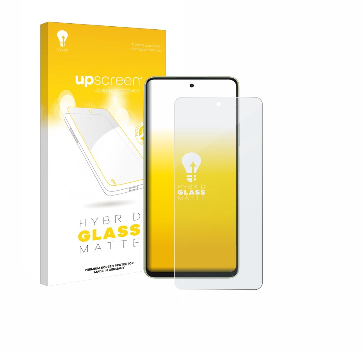 upscreen - Screenprotector voor Oppo A5 Energy - Folie Beschermfolie Beschermglas matte