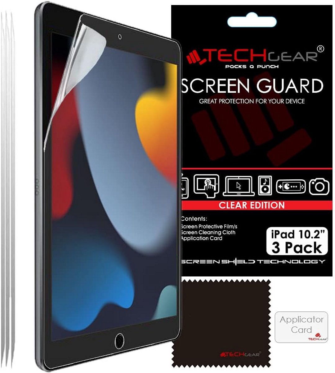 3-Pack Screenprotector voor iPad 7 (2019) 10.2 inch - Krasbestendig en Ultra Helder
