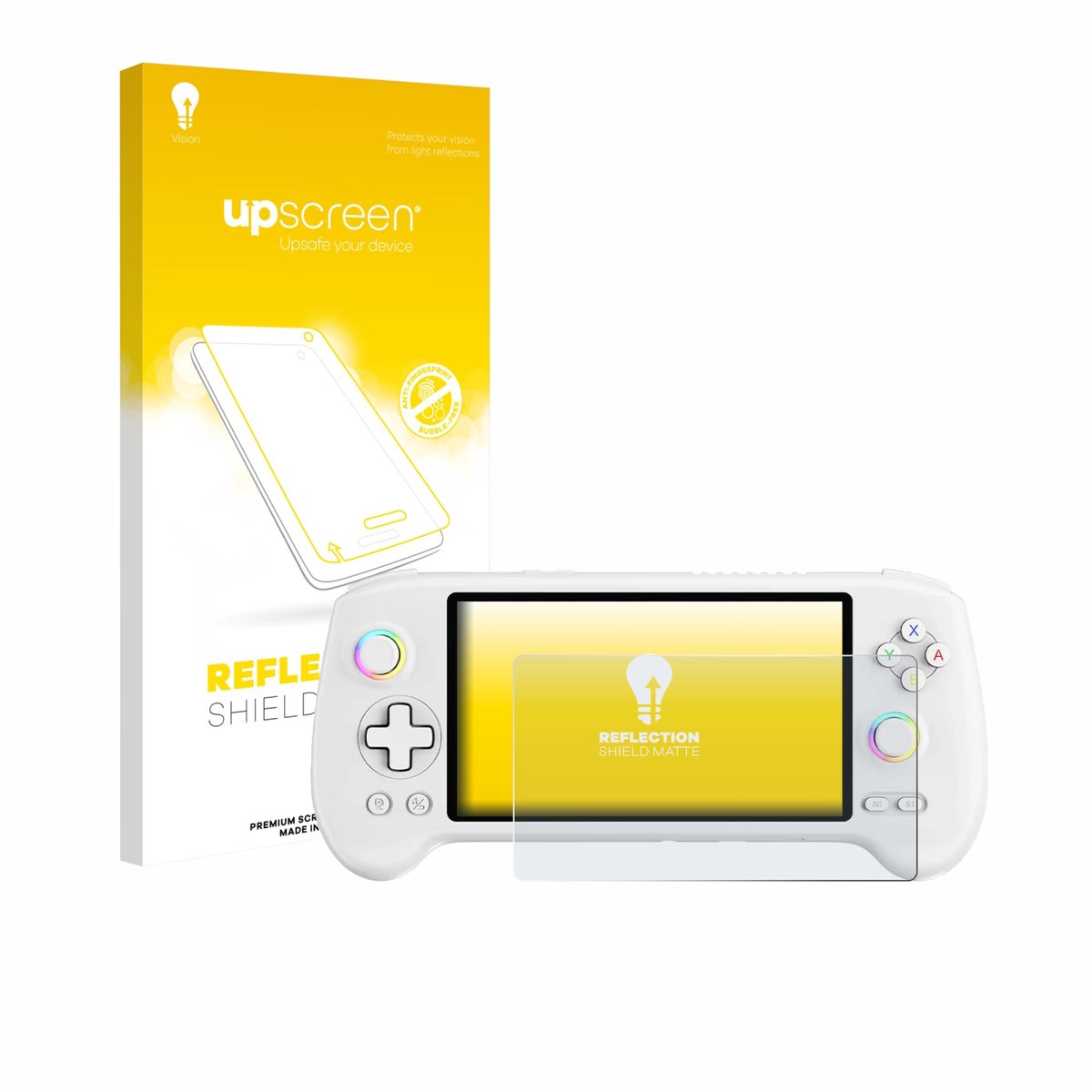 upscreen - Screenprotector voor Anbernic RG557 - Folie Beschermfolie anti glare matte