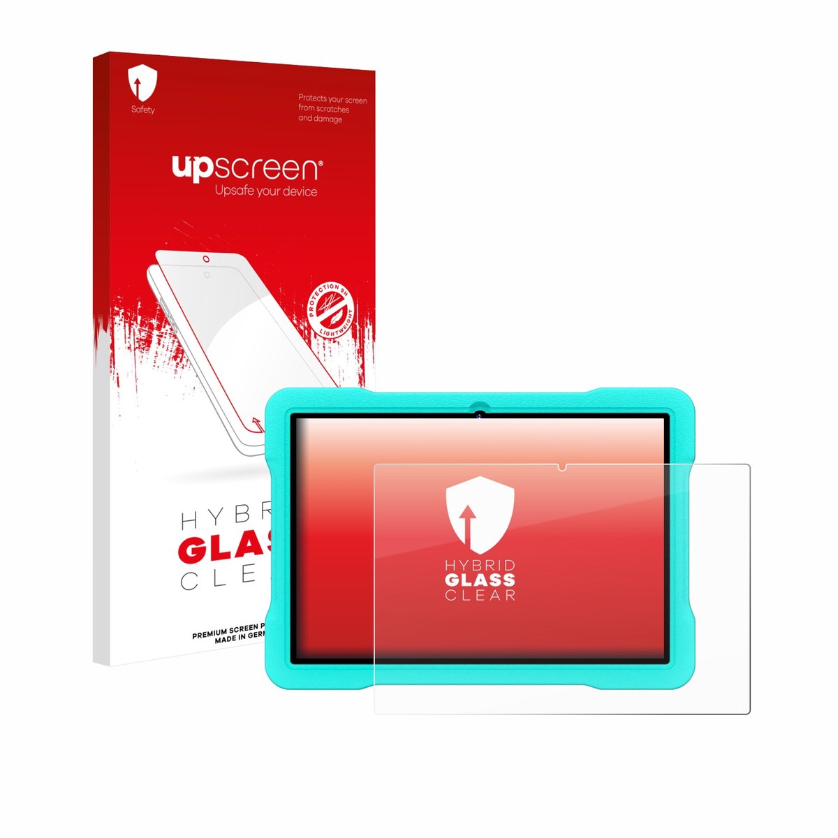 upscreen - Screenprotector voor UJJ U8 - Folie Beschermfolie Beschermglas transparant