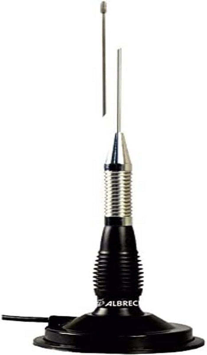 CB Antenne 26-28 MHz 500W Met Magneetvoet RVS Zweep