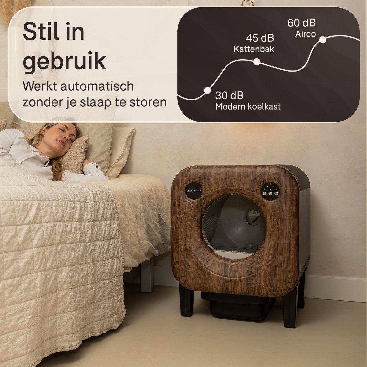 Zentriq Cat Pod Q10 - Automatische Kattenbak thumbnail 6