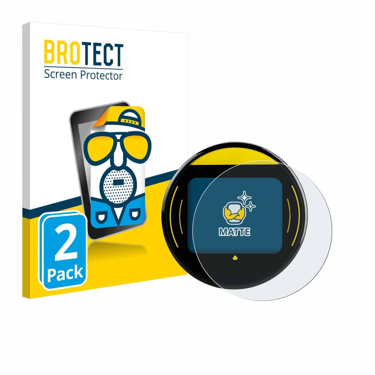 BROTECT - Screenprotector voor Nayax Onyx - Folie Beschermfolie matte 2 Stuks