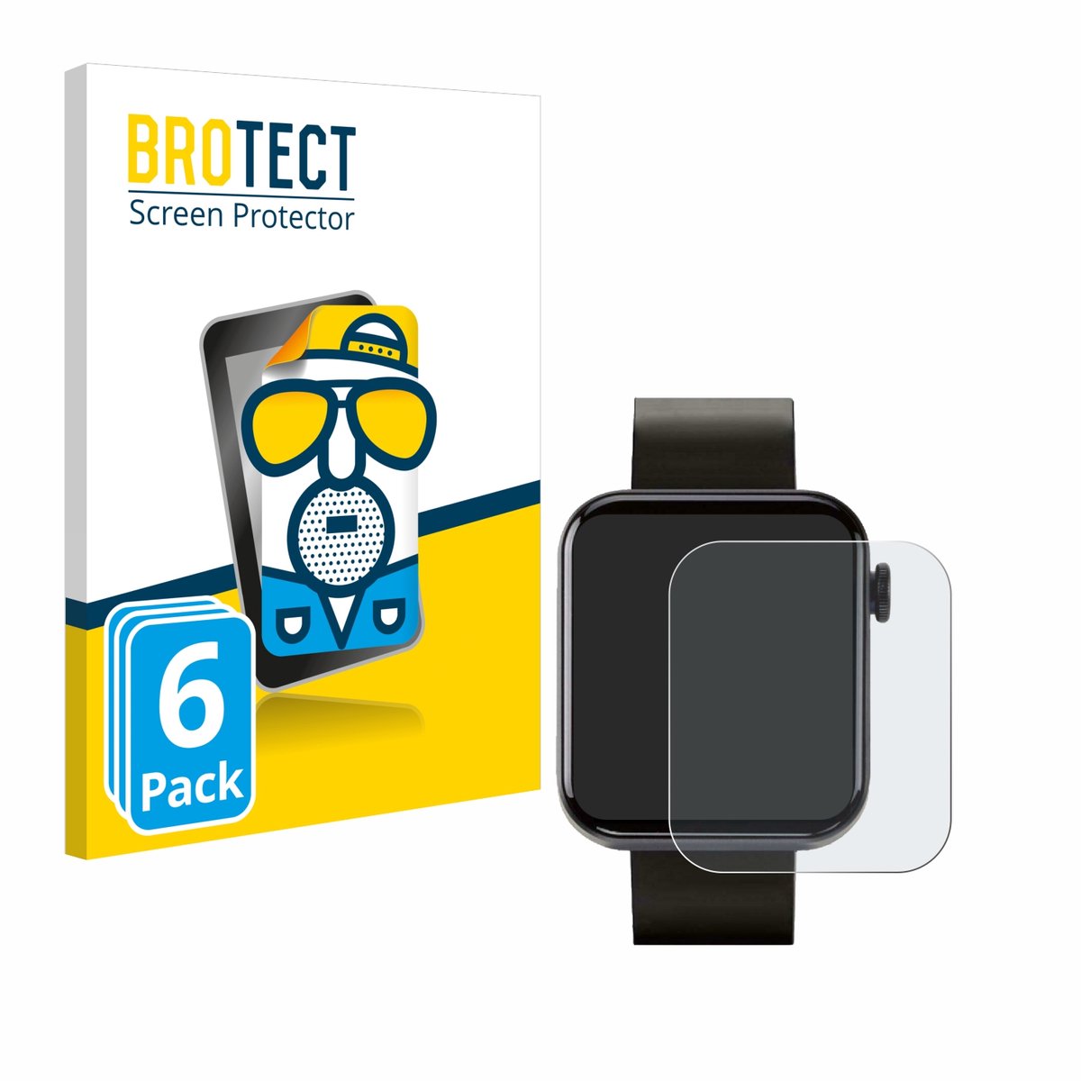 BROTECT - Screenprotector voor Kendox Life Tracker - Folie Beschermfolie matte 6 Stuks