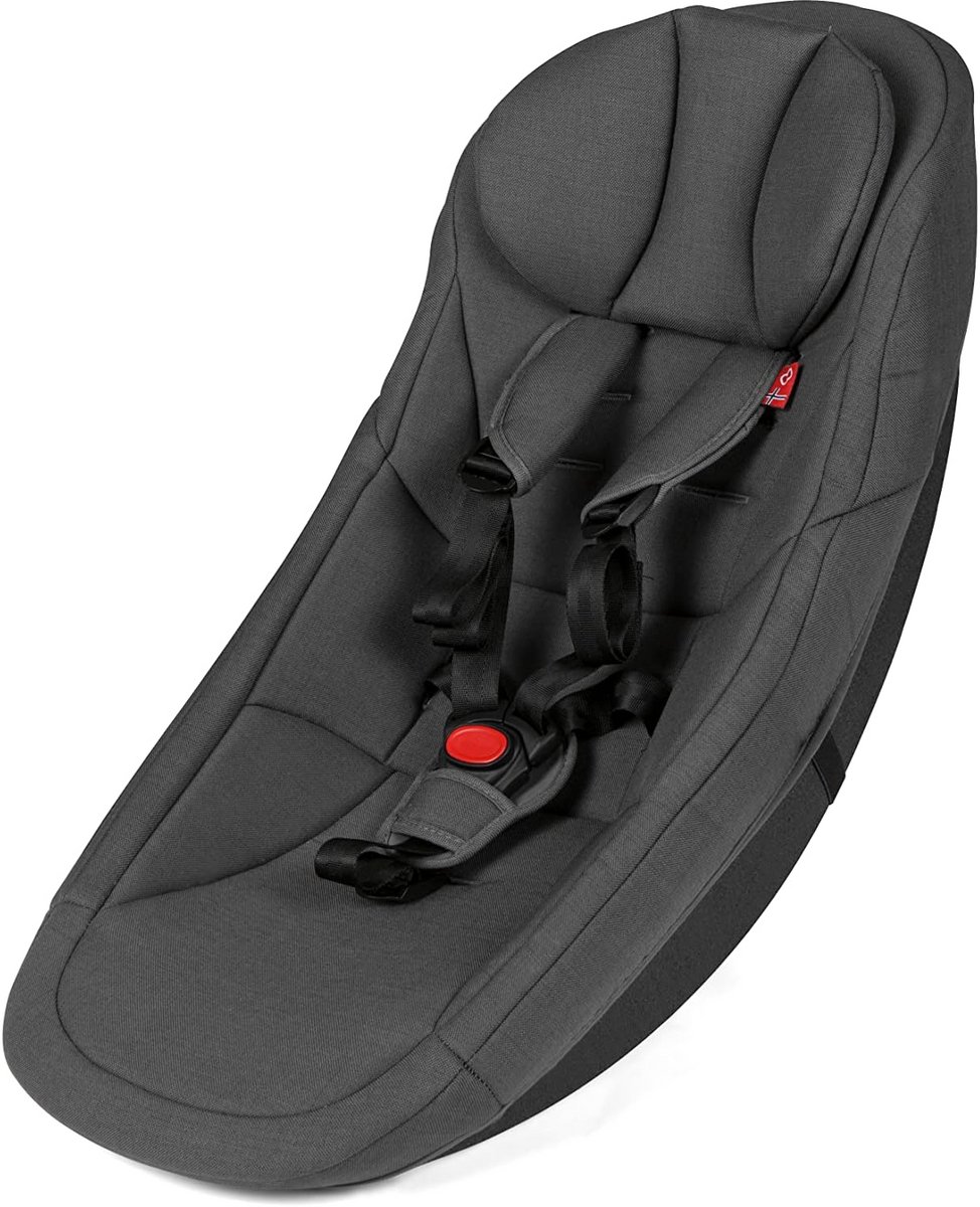 Comfortabel Baby Inzetstuk voor Fietskar Kinderen Zwart