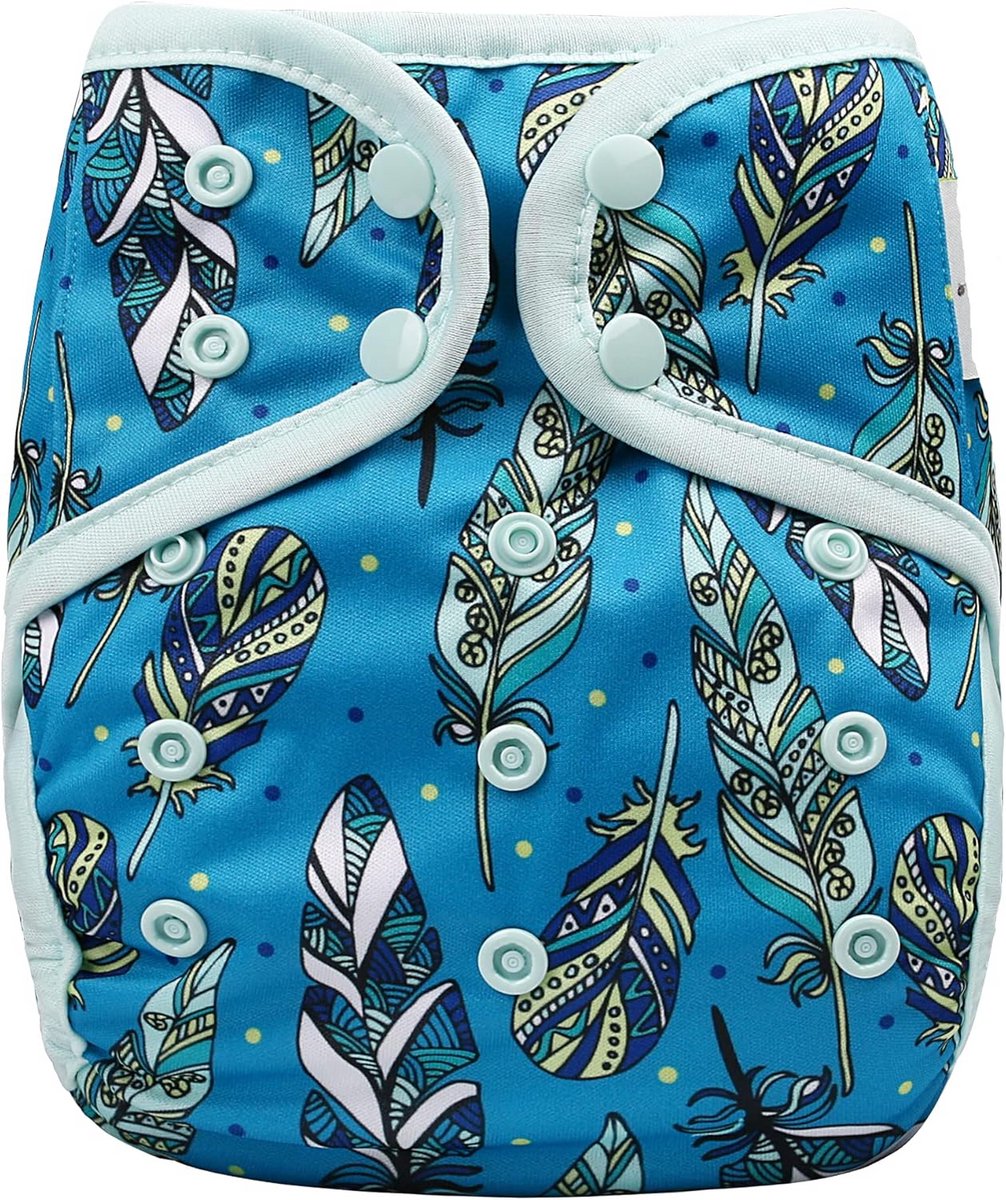 Verstelbare Herbruikbare Stoffen Luiers - One Size voor Baby's 3,6-15,9 kg