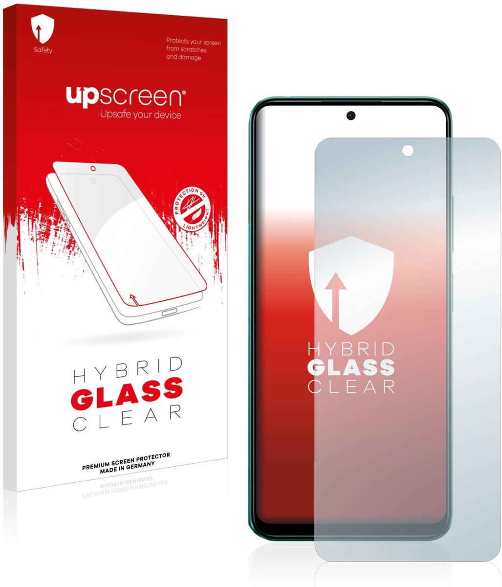 upscreen - Screenprotector voor Xiaomi Poco X5 - Folie Beschermfolie Beschermglas transparant