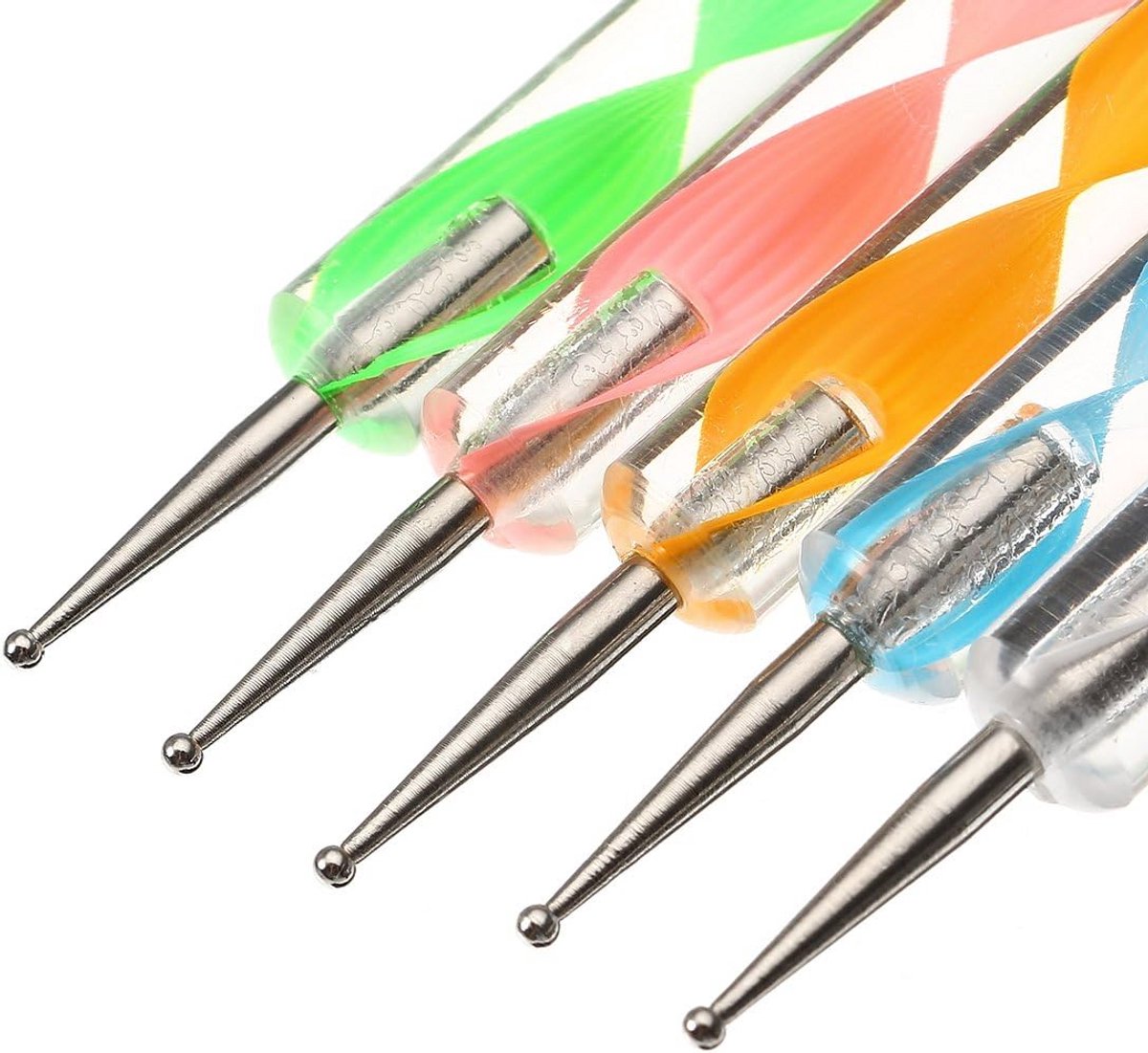 Dotting Tool Set voor Nail Art en Sierkunsten met Verschillende Grootte