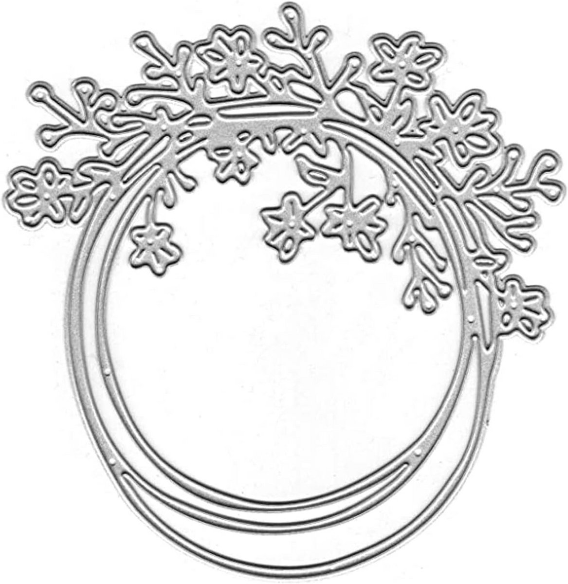 Metalen Snijmallen voor Bloemen en Kant - Maak Zelf Kaarten en Scrapbooking