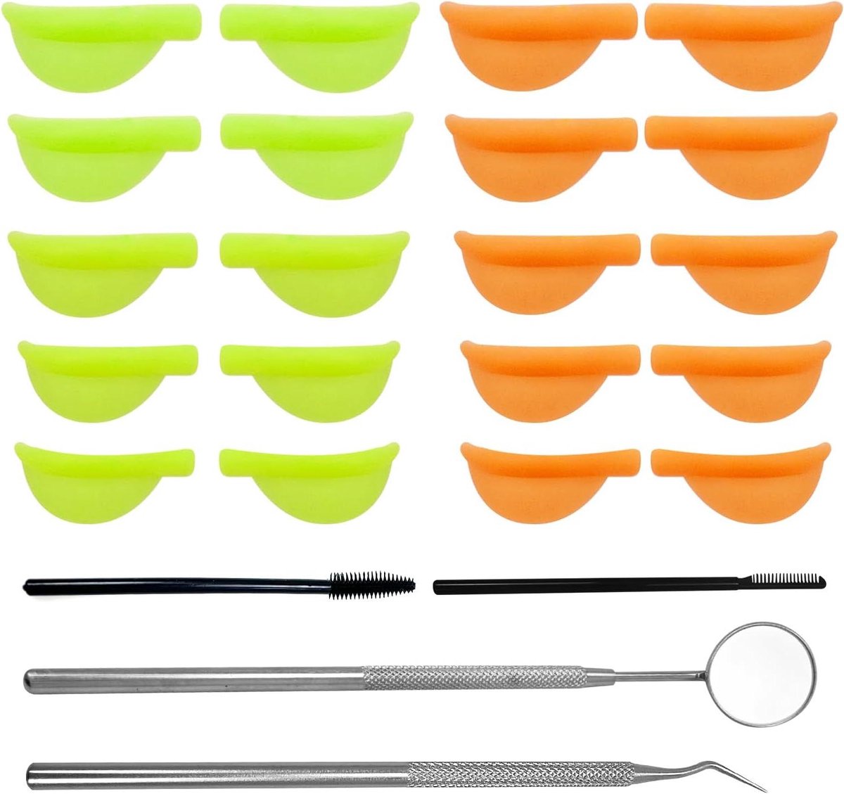 Wimperpads - Set van 10 stuks, zacht en comfortabel, voor wimperverzorging