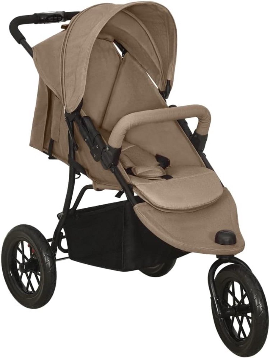 Lichte Kinderwagen Buggy Inklapbaar met Verstelbare Rugleuning en Voetsteun