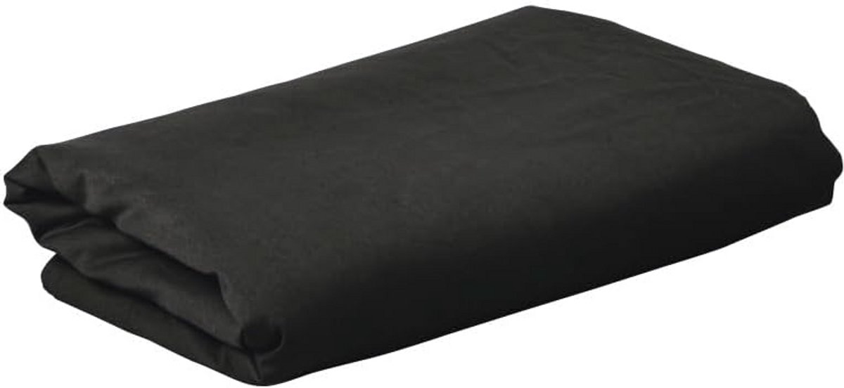 Grote Zwarte Achtergronddoek voor Fotostudio - 2.95 x 6m Katoen