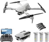 Snapline Mini Drone met Camera 4K – 60 Min Vliegtijd – Mini Drone voor Buiten & Binnen – 3 Accu’s – Opvouwbare Drone met Camera voor Volwassenen – Inclusief Draagtas & Extra Propellers