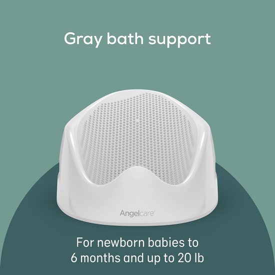 Badhouder voor baby's tot 6 maanden - badstandaard met ergonomisch design en sneldrogend materiaal — afbeelding 2