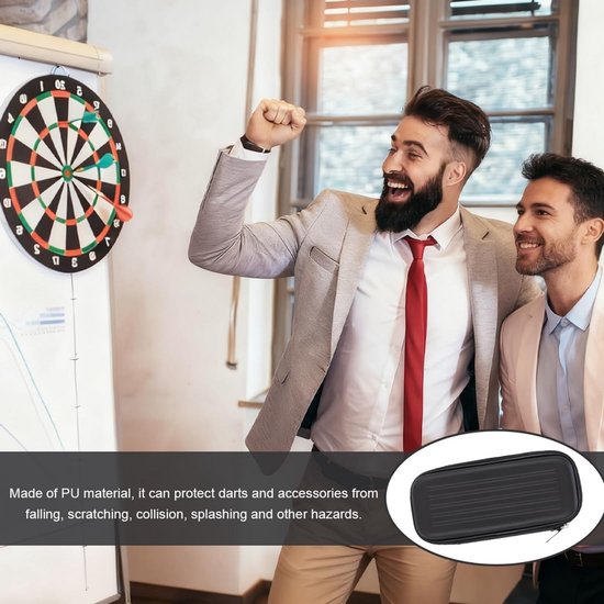 Stevige Dart Etui voor 6 Darts en Accessoires - Waterdicht en Schokbestendig Opbergsysteem — afbeelding 2