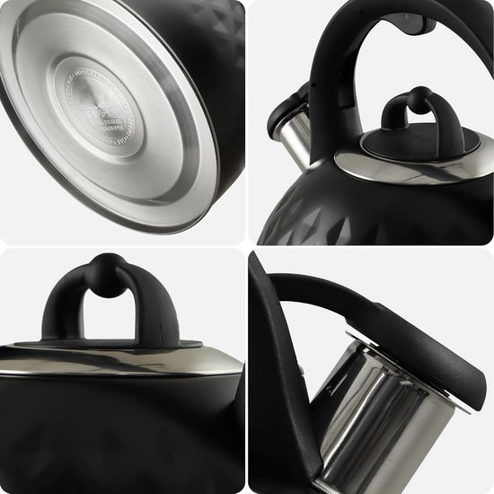 Fluitketels Voor op Gas - Waterkoker - Heetwaterdispenser - Camping - Kamperen — afbeelding 3