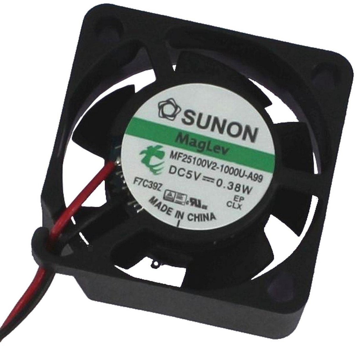 Axiale Koelventilator 5V DC 25x25x10mm voor Elektronica en Hobbyprojecten