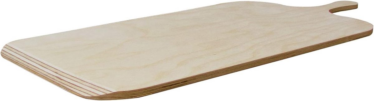 Grote Houten Pizzaschep - Broodplank en Deegschep met Handvat