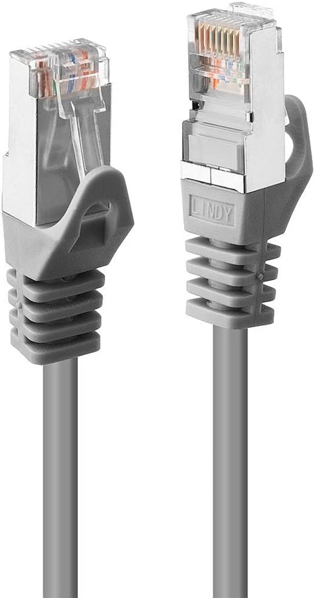 Netwerkkabel Cat6 F/UTP 5 meter Grijs voor Router, Switch en PC