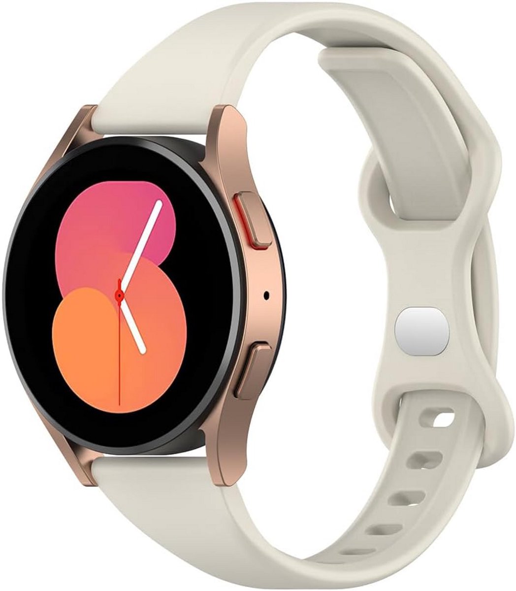 Reserve Horlogeband 22mm Siliconen Sportband voor Diverse Smartwatches (incl. Ticwatch GTX/E2/S2/Pro 3 en Coros Apex modellen)
