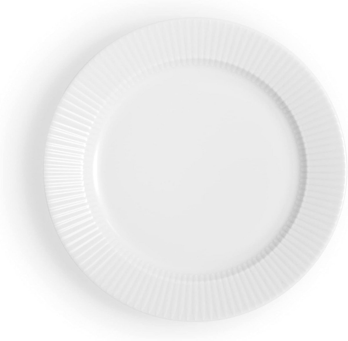 Set van 4 Porseleinen Lunchborden 22 cm - Stijlvol en Duurzaam Servies