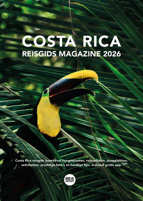 Costa Rica reisgids magazine 2026 - cover