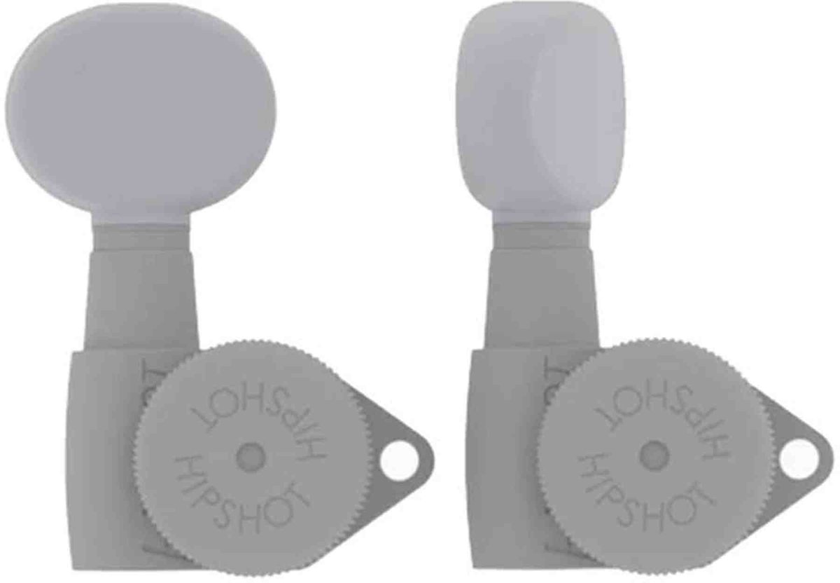 Hipshot HS6B1BTRS butter bean guitar tuner button, satin