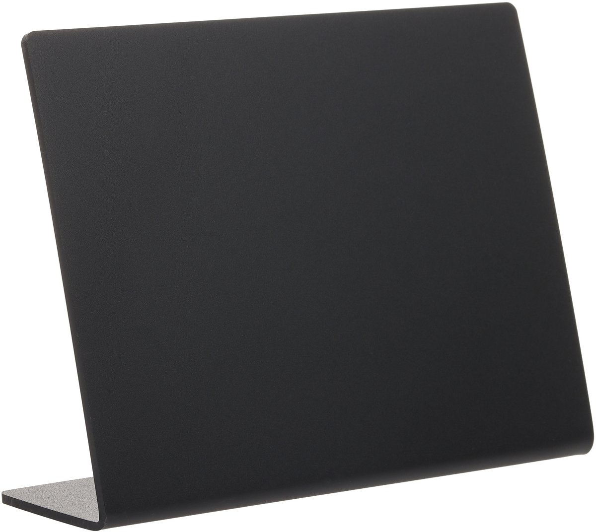 10 x Europel Krijtbord Tafelmodel L-standaard A6 Zwart liggend