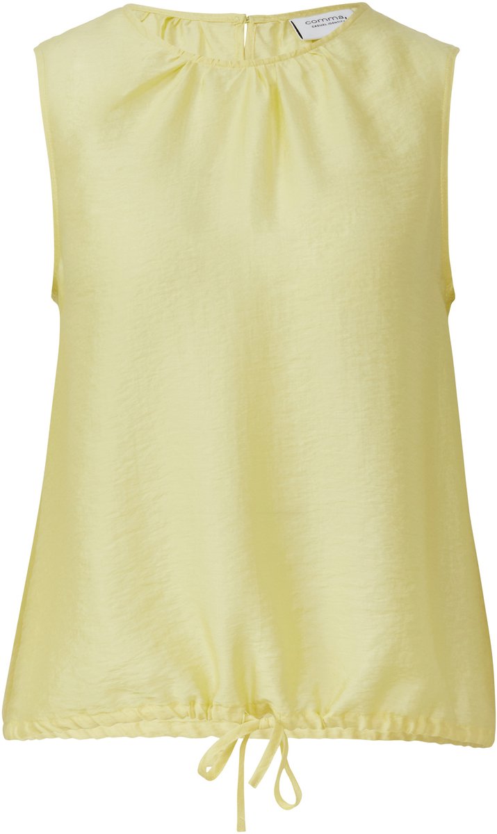 comma - female - Lichtgewicht blouse van lyocell-mix