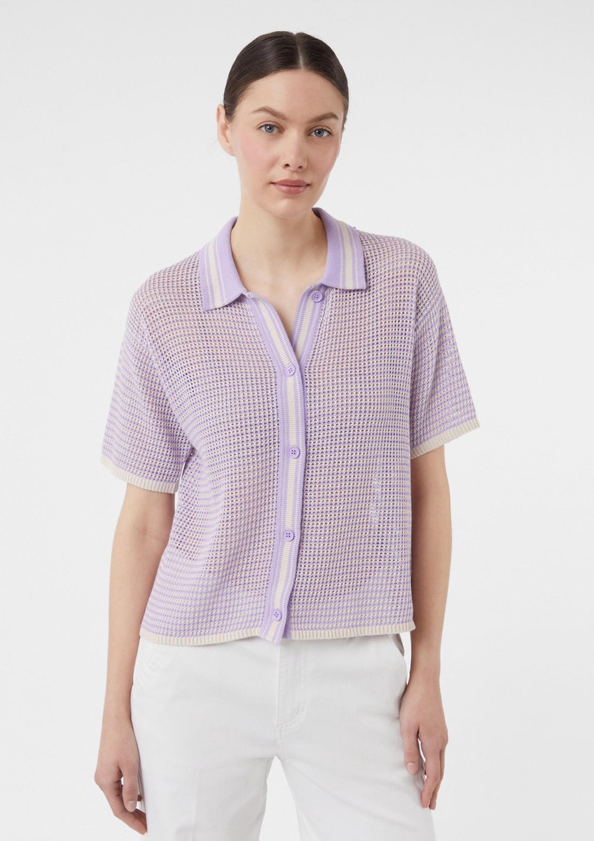 comma - female - Gebreid Vest