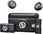 Hollyland LARK M2 Mini Combo Shine Charcoal Camera-ontvanger + USB-C ontvanger Engelse versie draadloze microfoon