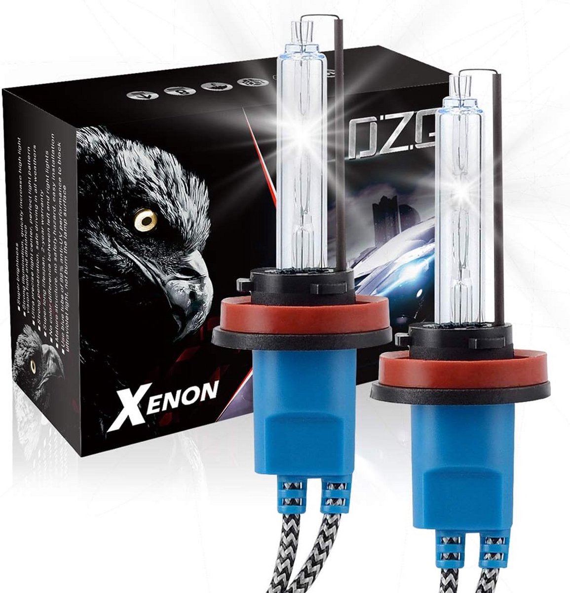 Xenon Verlichting Set H8 H9 H11 35W Koplamp Mistlamp 6000K Wit