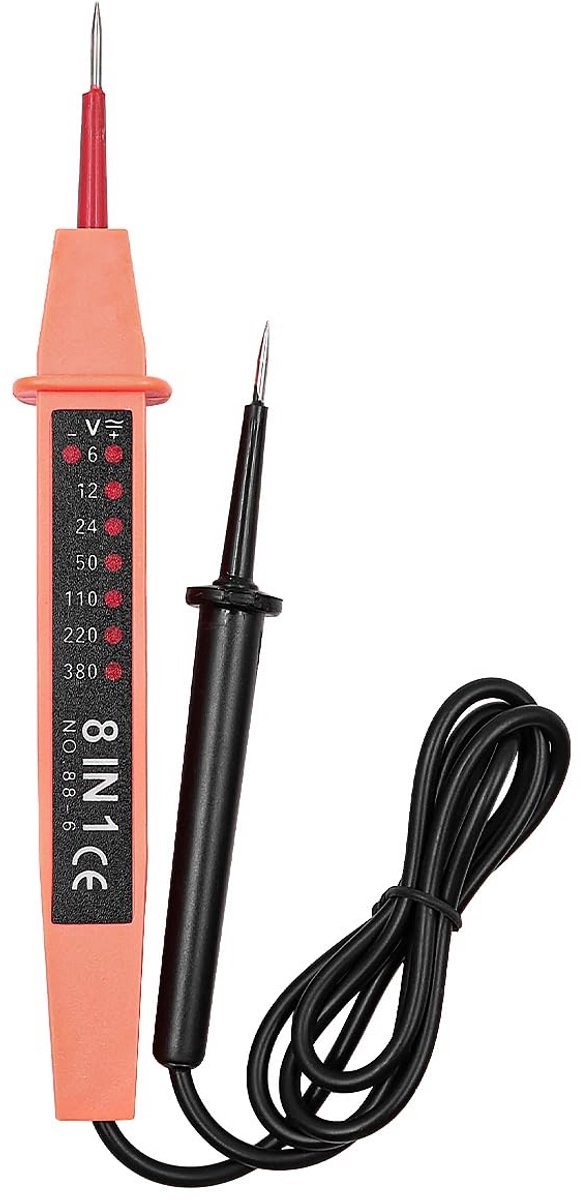 8-in-1 Spanningstester en Circuit Detector voor Elektrische Installaties