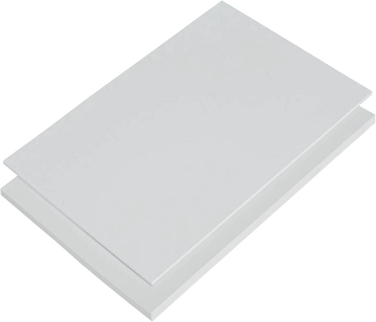 Harde PVC Plaat Wit UV-Bestendig Gesneden Diverse Maten en Diktes