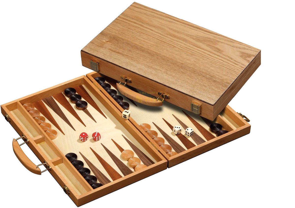 Philos Backgammon Koffer Kreta