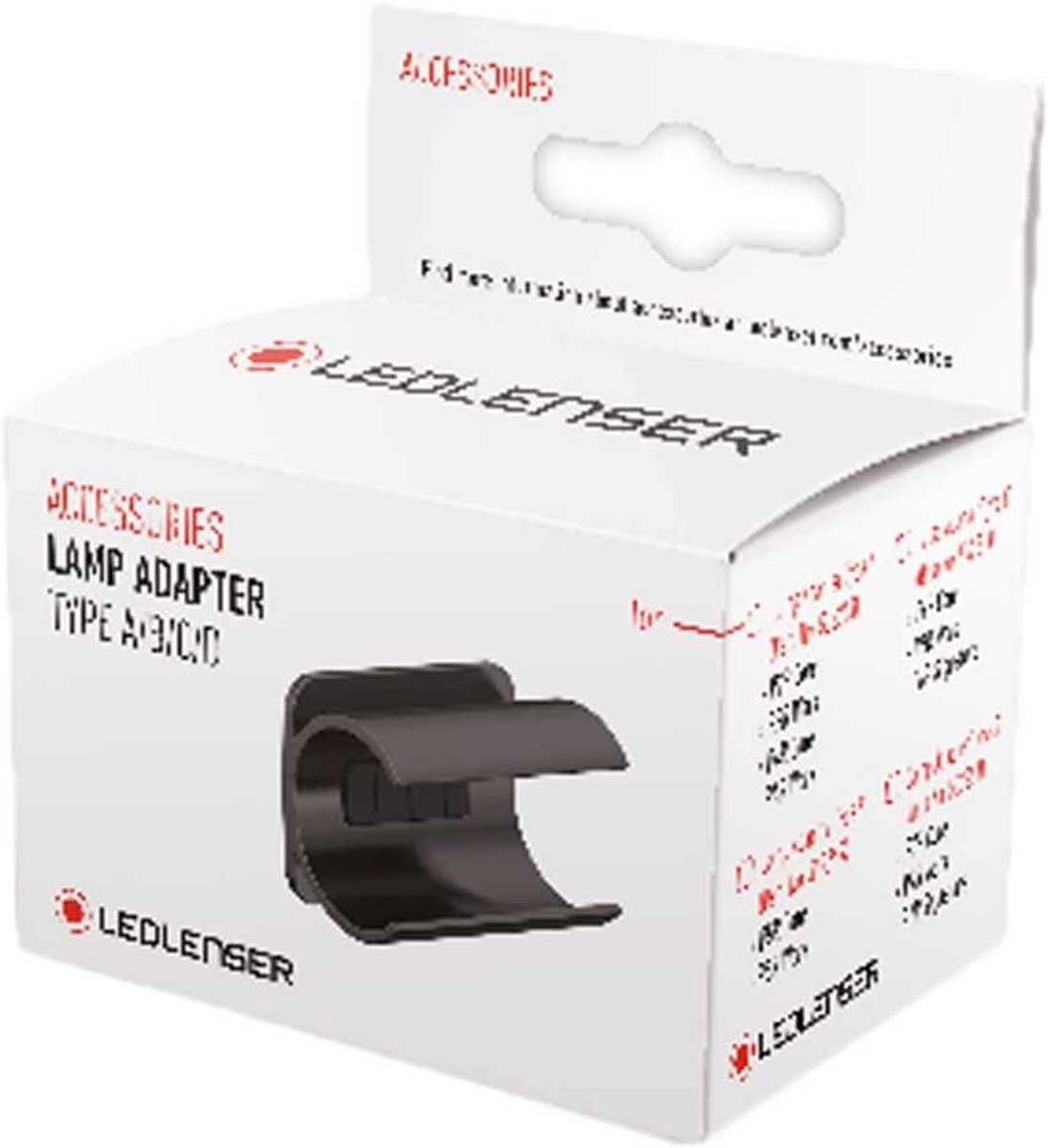Adapter voor Zaklampen Zwart Compatibel met Verschillende Accessoires