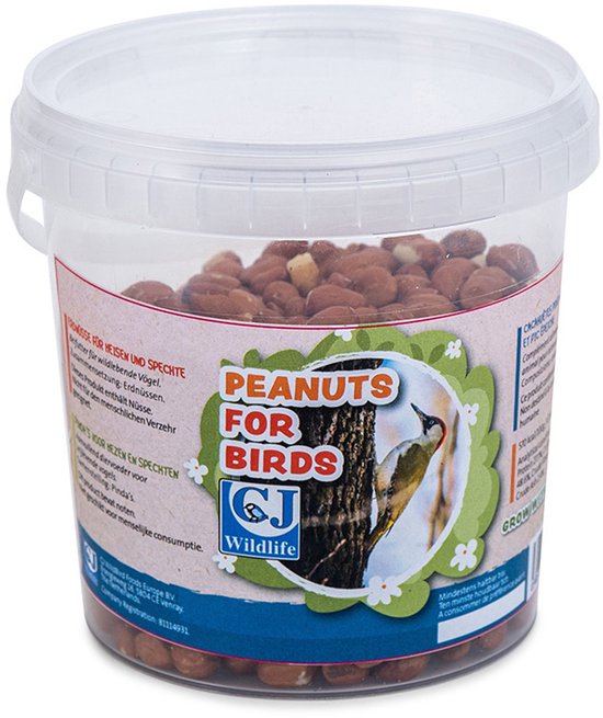 CJ Wildlife Kids - 500gr Pindas - Rijk aan Eiwitten - Voor mezen en spechten