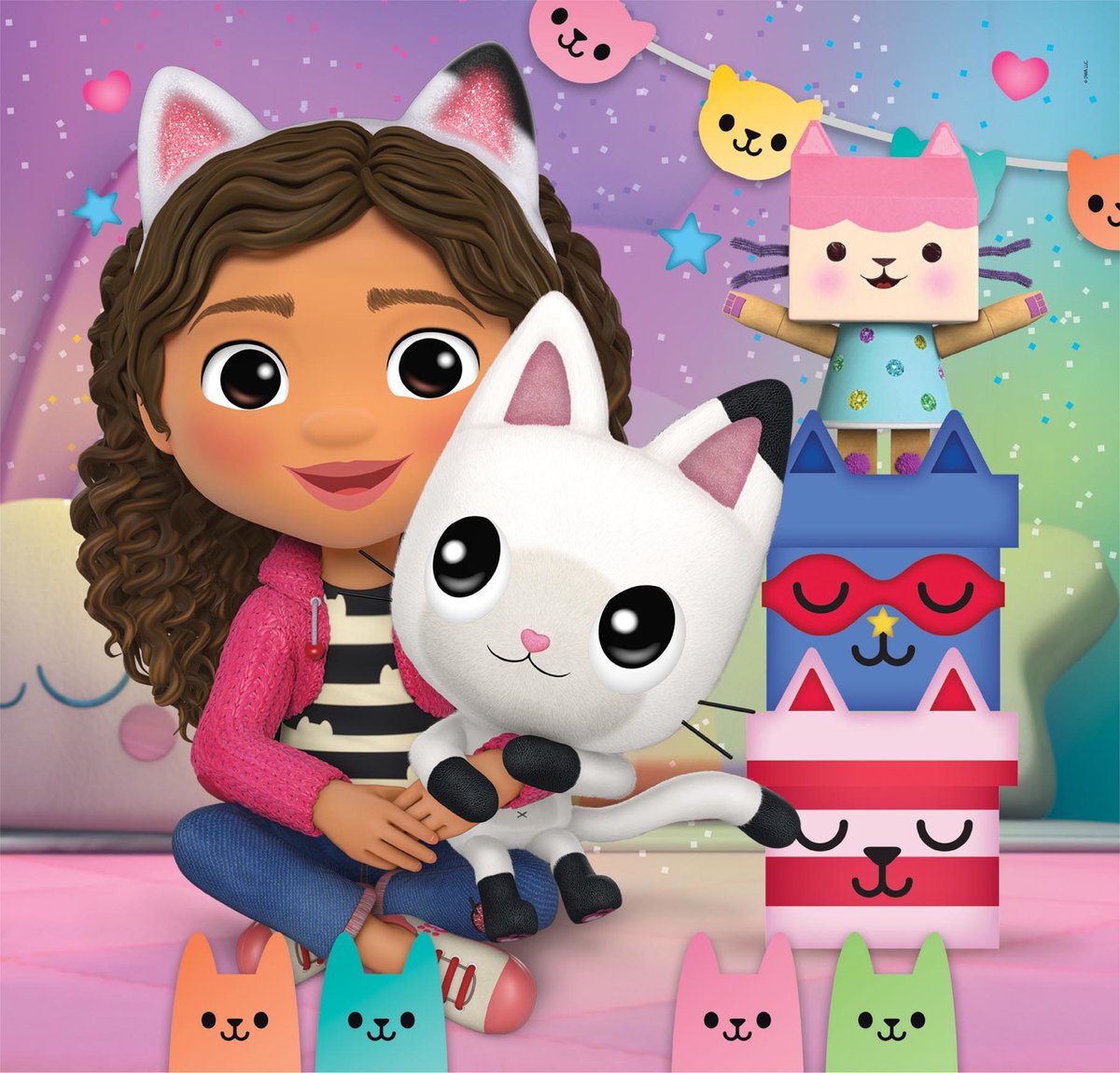 Clementoni - Puzzel - 3x48 Stukjes - Gabby's Dollhouse - Puzzel Voor Kinderen - Vanaf 3 jaar — afbeelding 3