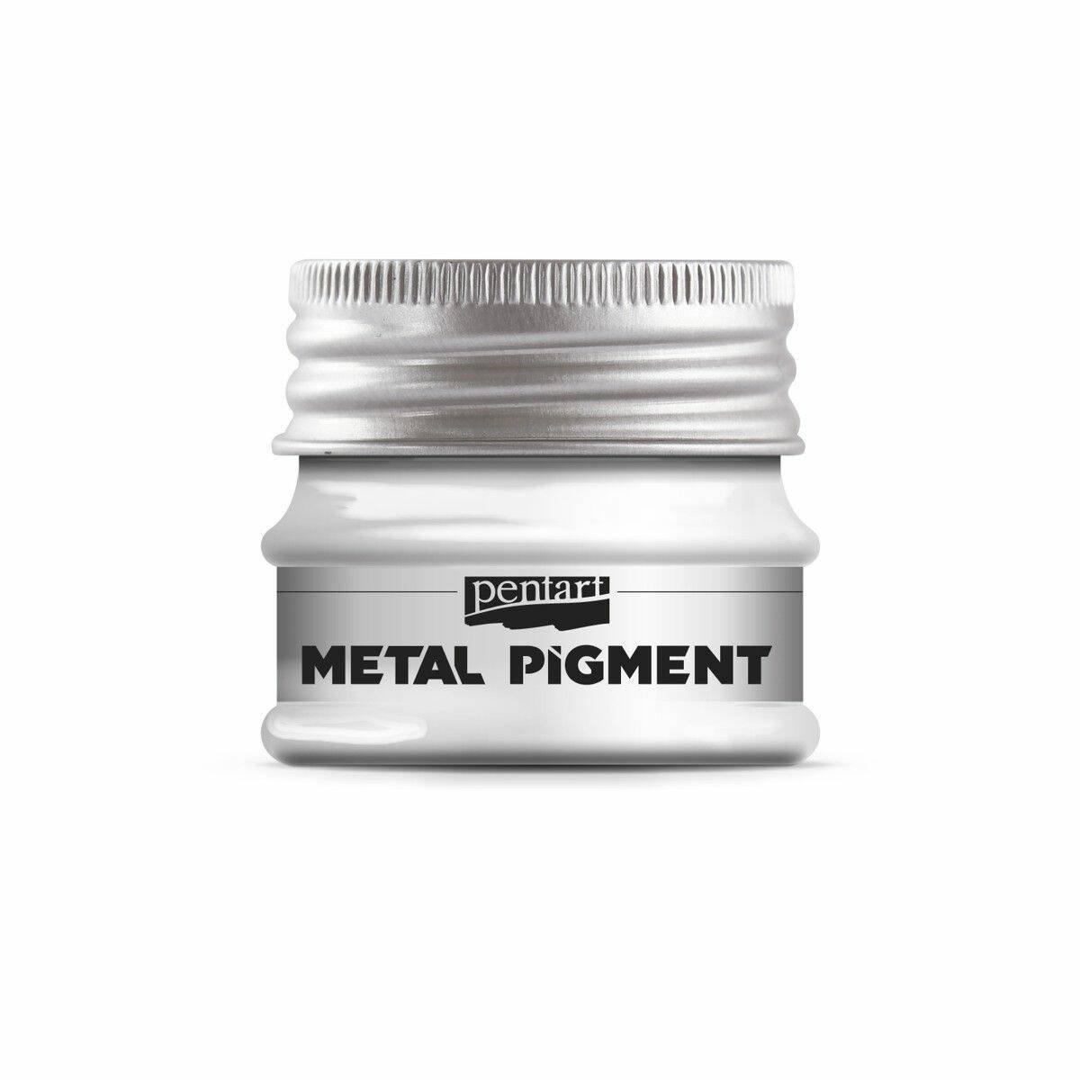 Pentart Metal Pigment Zilver 8 gr