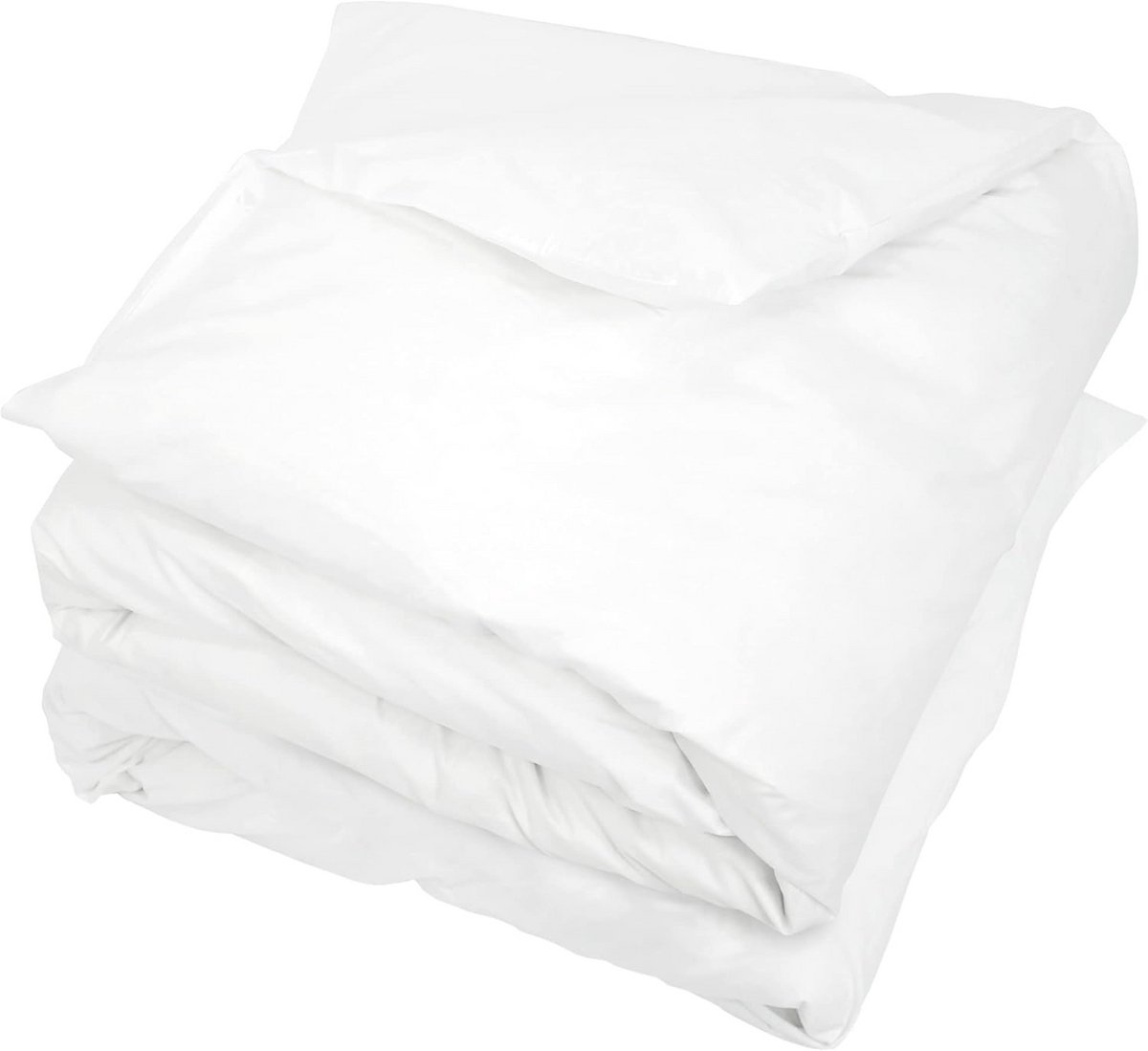 Dekbedovertrek - Hoeslaken - Comfortabel Slapen - EasyCare Behandeling - 300x300 cm - Wit