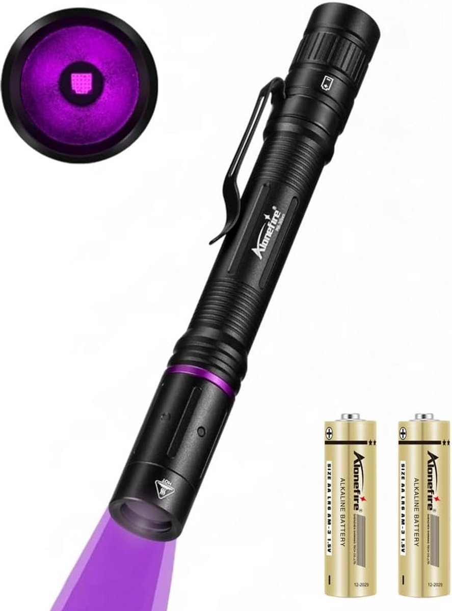Mini UV Zaklamp 365nm Detector voor Geld en Vlekken