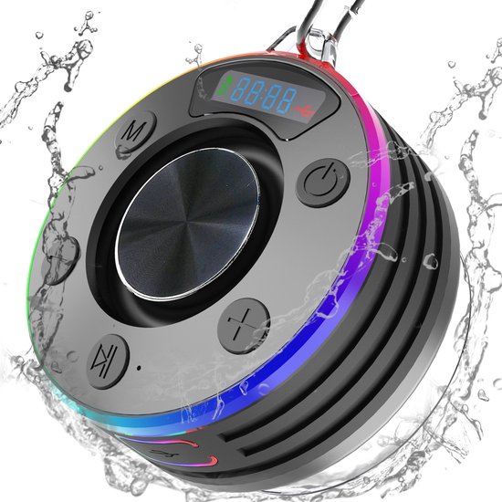 Draagbare Draadloze Bluetooth Speaker – HD Stereogeluid, Krachtig Geluid