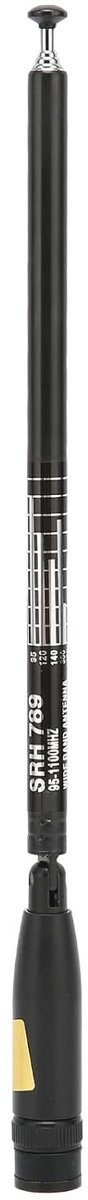 Breedband BNC Radioantenne 95-1100 MHz - Telescopische Verstelbare Antenne