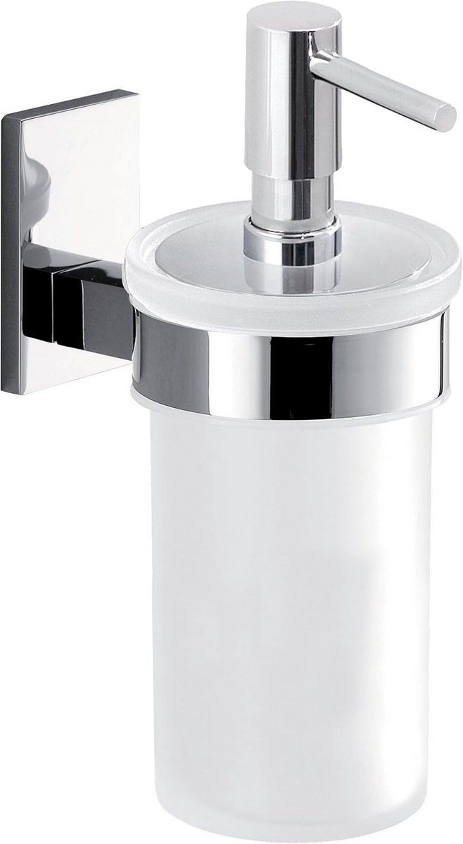 Zeepdispenser - Badkamer Dispenser - Hygiënisch Werken - Roestvrij Staal - 168 cm - Chroom